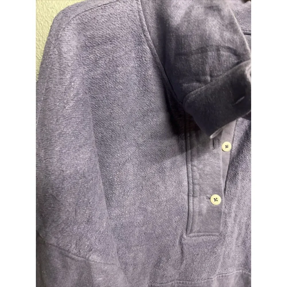 REI Co-op Sweatshirt Womens Large Purple Hemp Blend Pullover Outdoors Ladies Top - Picture 3 of 4